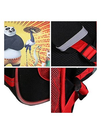BAGTROTTER Cartable 38 cm Kung Fu Panda Rouge