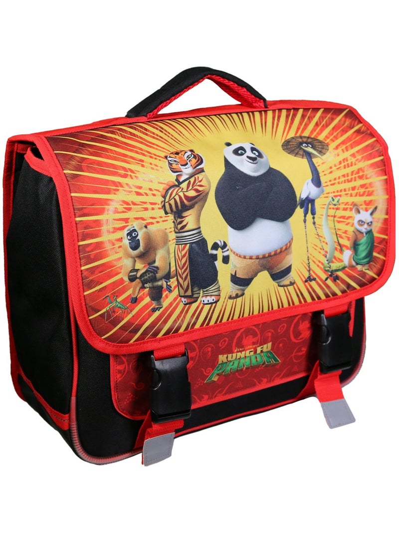 BAGTROTTER Cartable 38 cm Kung Fu Panda Rouge Rouge - Kiabi