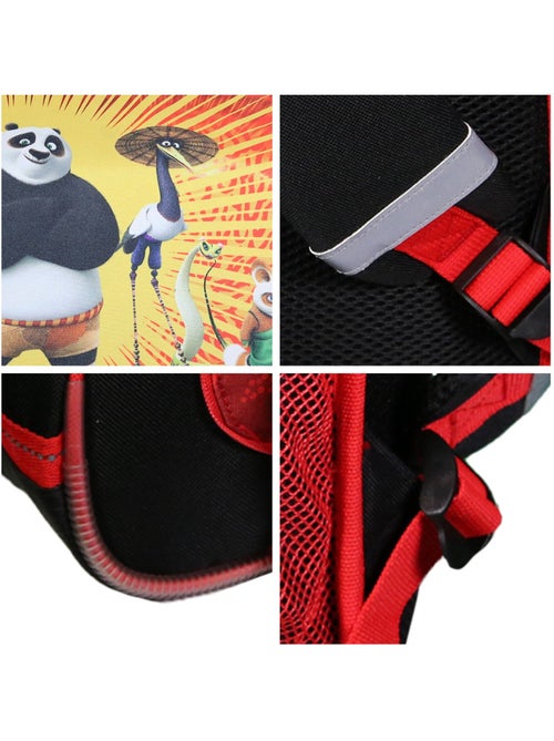 BAGTROTTER Cartable 38 cm Kung Fu Panda Rouge - Kiabi