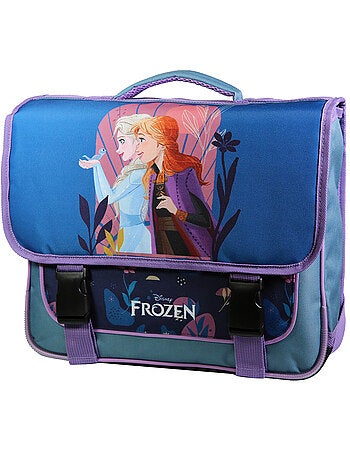 BAGTROTTER Cartable 38 cm La Reine des Neiges / Frozen Bleu Elsa