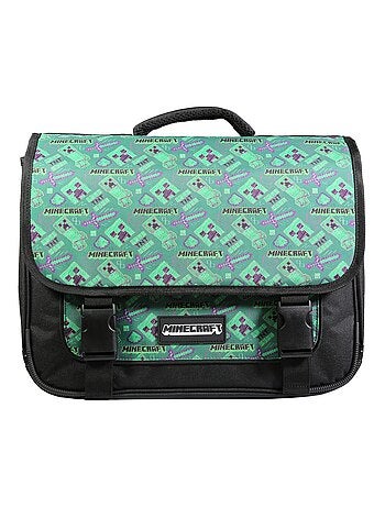 BAGTROTTER Cartable 38 cm Minecraft Vert