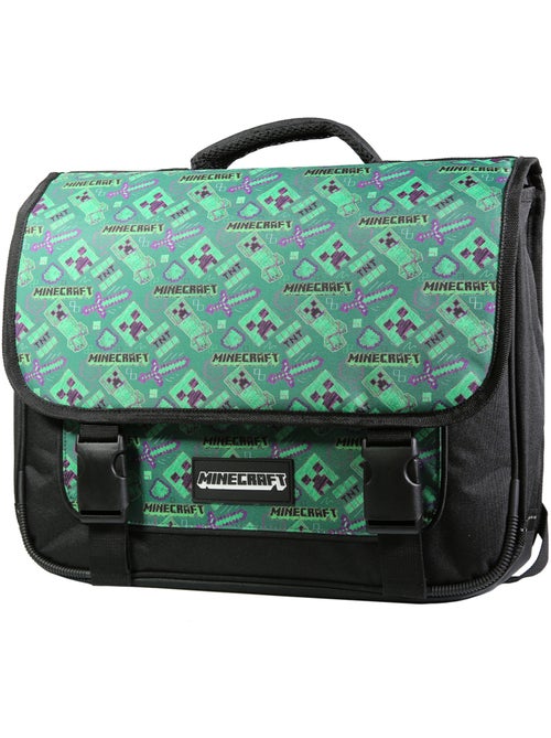 BAGTROTTER  Cartable 38 cm Minecraft Vert - Kiabi