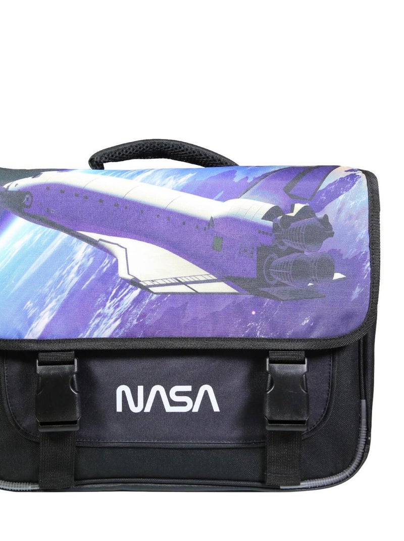 BAGTROTTER Cartable 38 cm Nasa Noir Noir - Kiabi