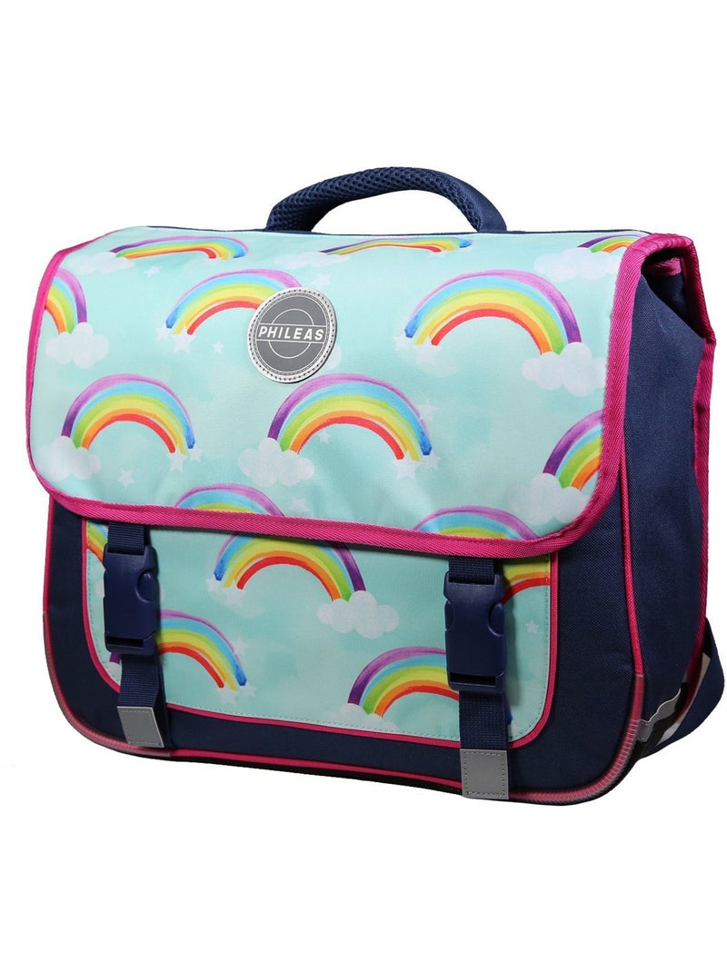 BAGTROTTER Cartable 38 cm Phileas Arc En Ciel Bleu - Système Smart Comfort Bleu - Kiabi