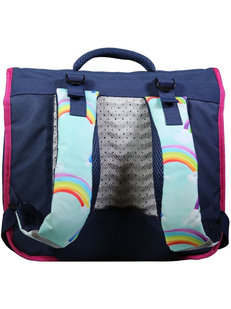 BAGTROTTER Cartable 38 cm Phileas Arc En Ciel Bleu - Système Smart Comfort Bleu - Kiabi