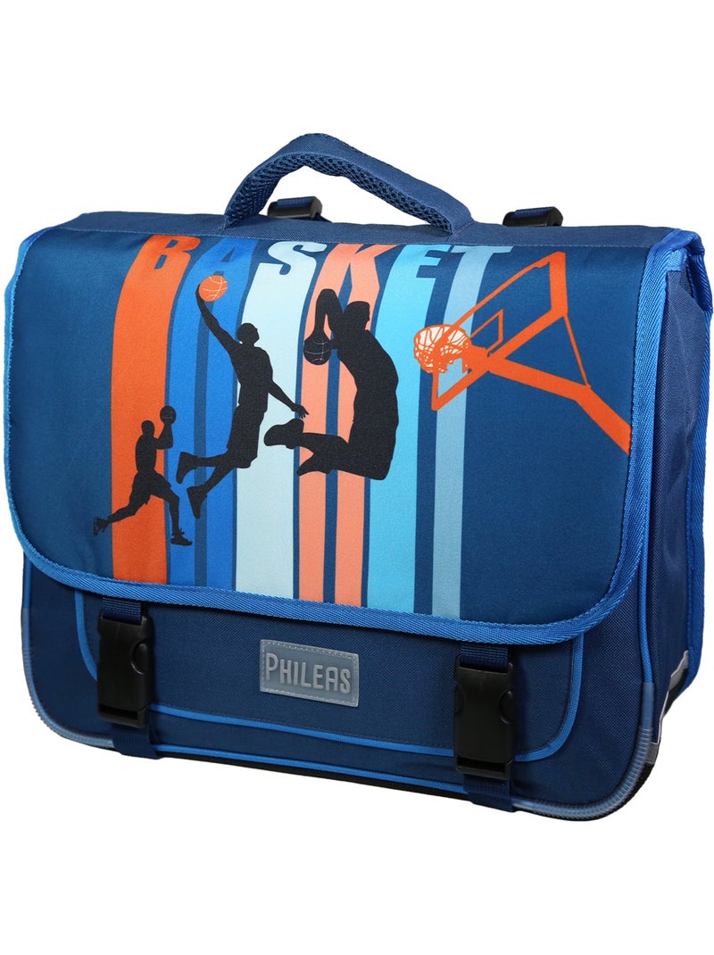 BAGTROTTER Cartable 38 cm Phileas Bleu Basket Bleu - Kiabi