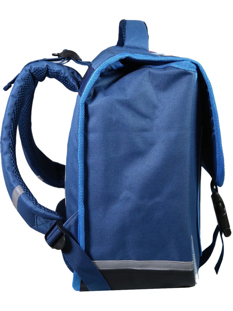 BAGTROTTER Cartable 38 cm Phileas Bleu Basket Bleu - Kiabi