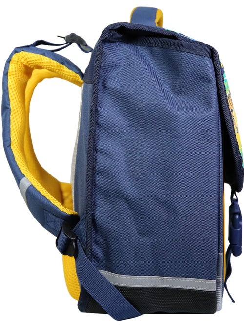 BAGTROTTER Cartable 38 cm Phileas Bleu Dinosaure - Kiabi