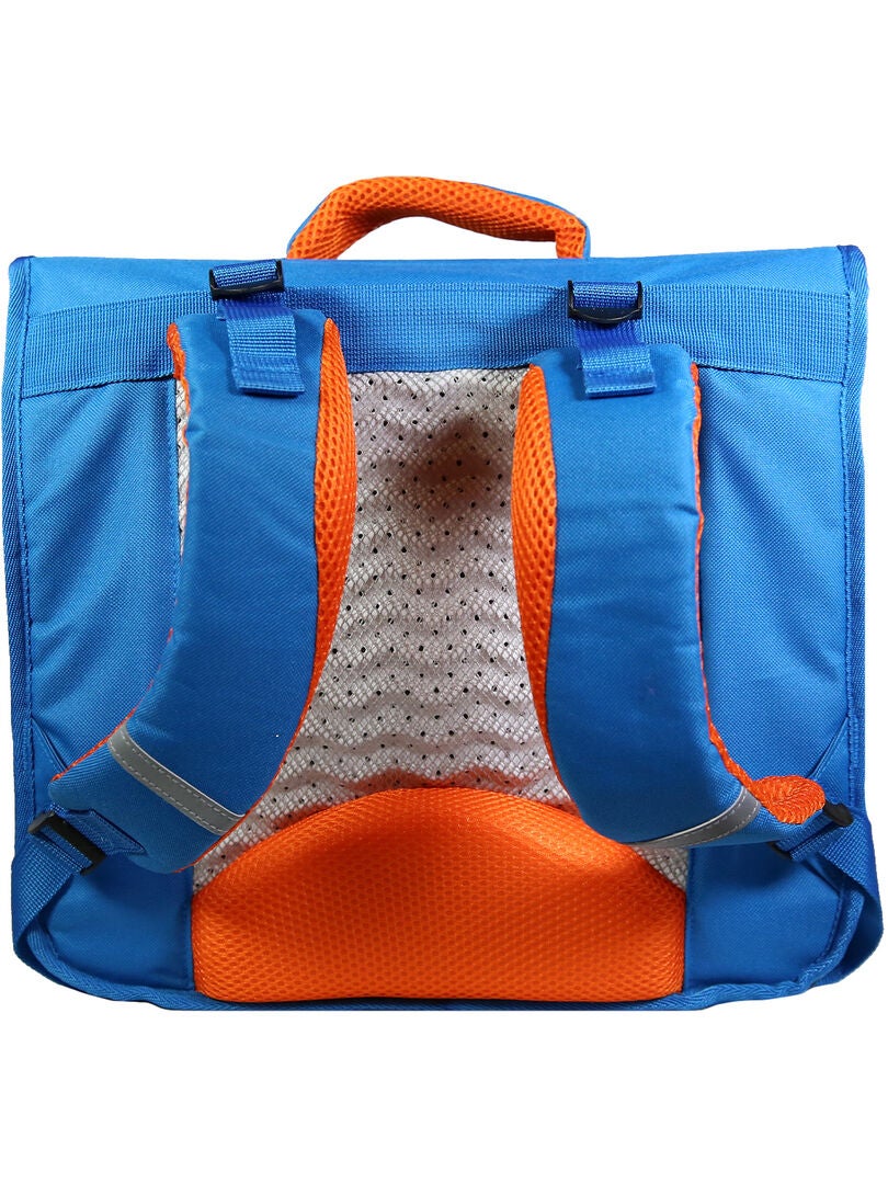 Cartable Enfant 32 Cm Pat'Patrouille Bleu - Grand Compartiment Zippé, Fermeture Aimantée - 100% Polyester, Dimensions 35x8x25 Cm - Pour Maternelle