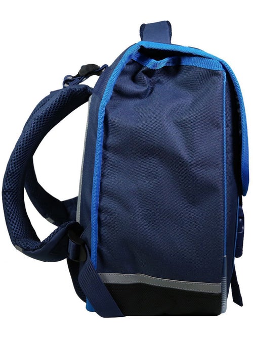 BAGTROTTER Cartable 38 cm Phileas Dinosaures Bleu - Système Smart Comfort - Kiabi