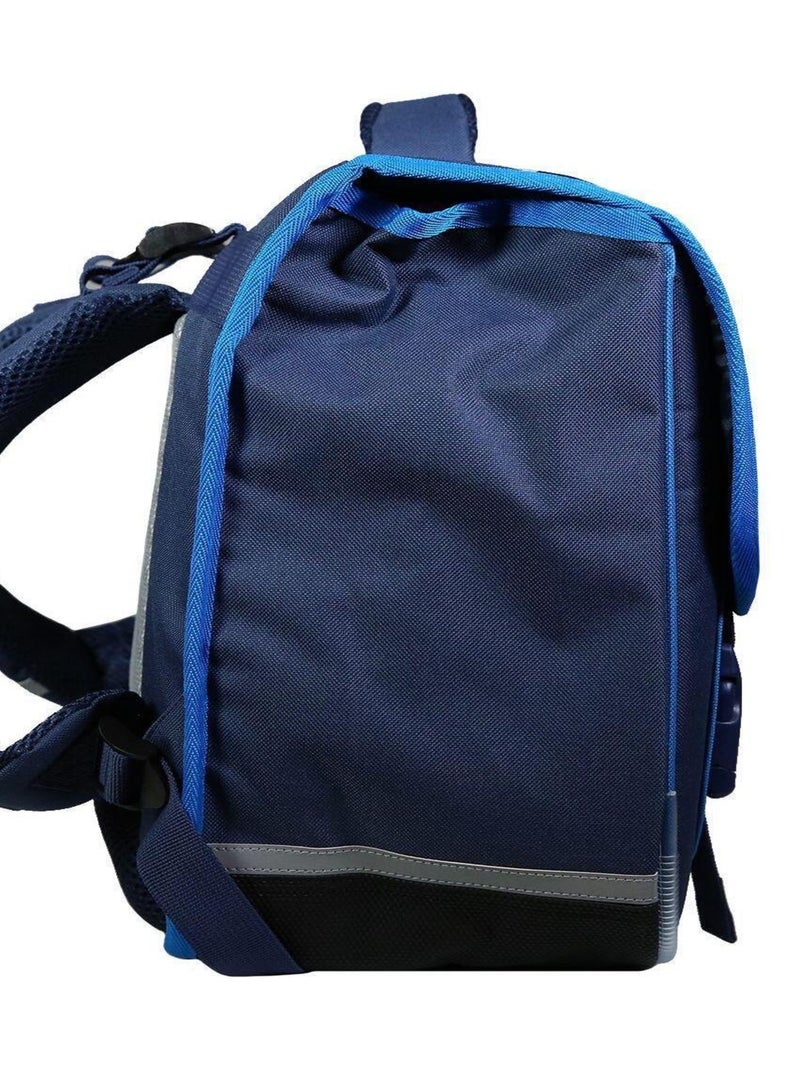 BAGTROTTER Cartable 38 cm Phileas Dinosaures Bleu - Système Smart Comfort Bleu - Kiabi