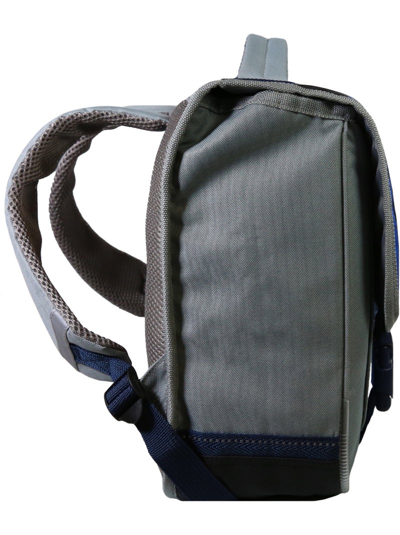 BAGTROTTER Cartable 38 cm Poivre Blanc Bleu Skate Bleu - Kiabi
