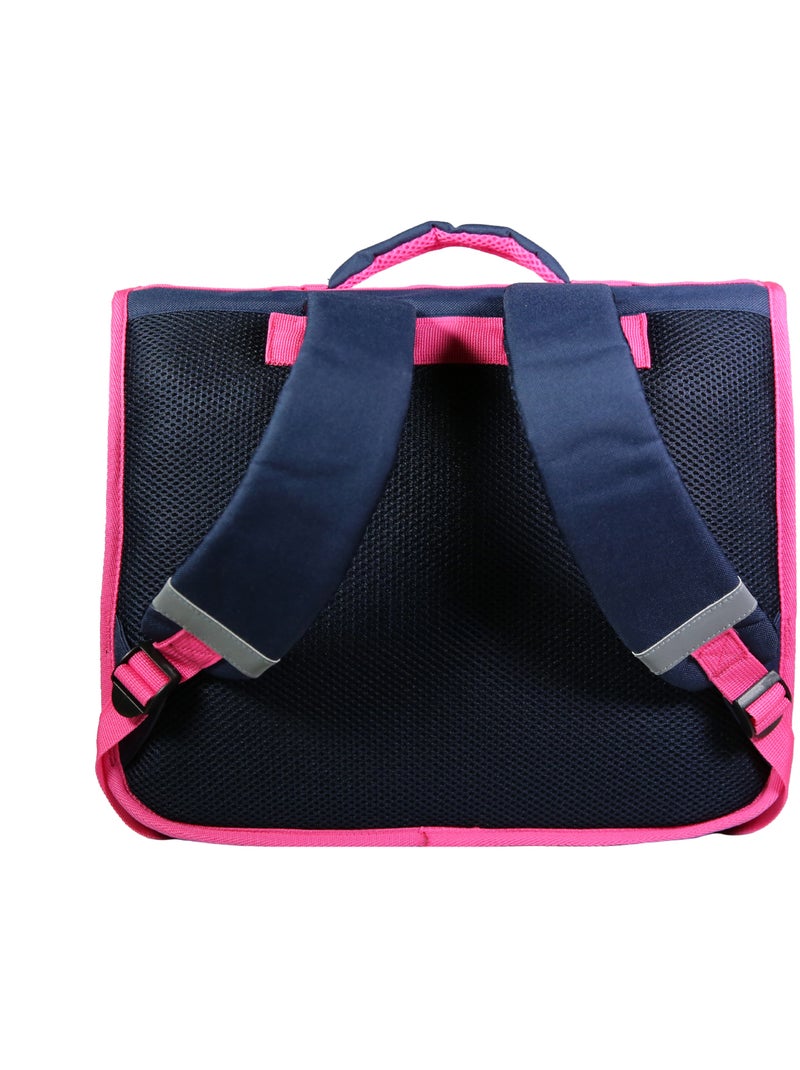 BAGTROTTER Cartable 38 cm Poivre Blanc Rose Vélo Rose - Kiabi
