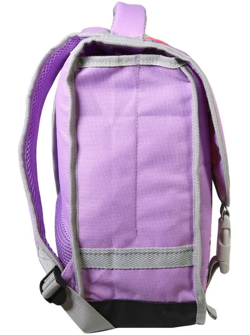 BAGTROTTER Cartable 38 cm Princesses Violet Fleurs Violet - Kiabi