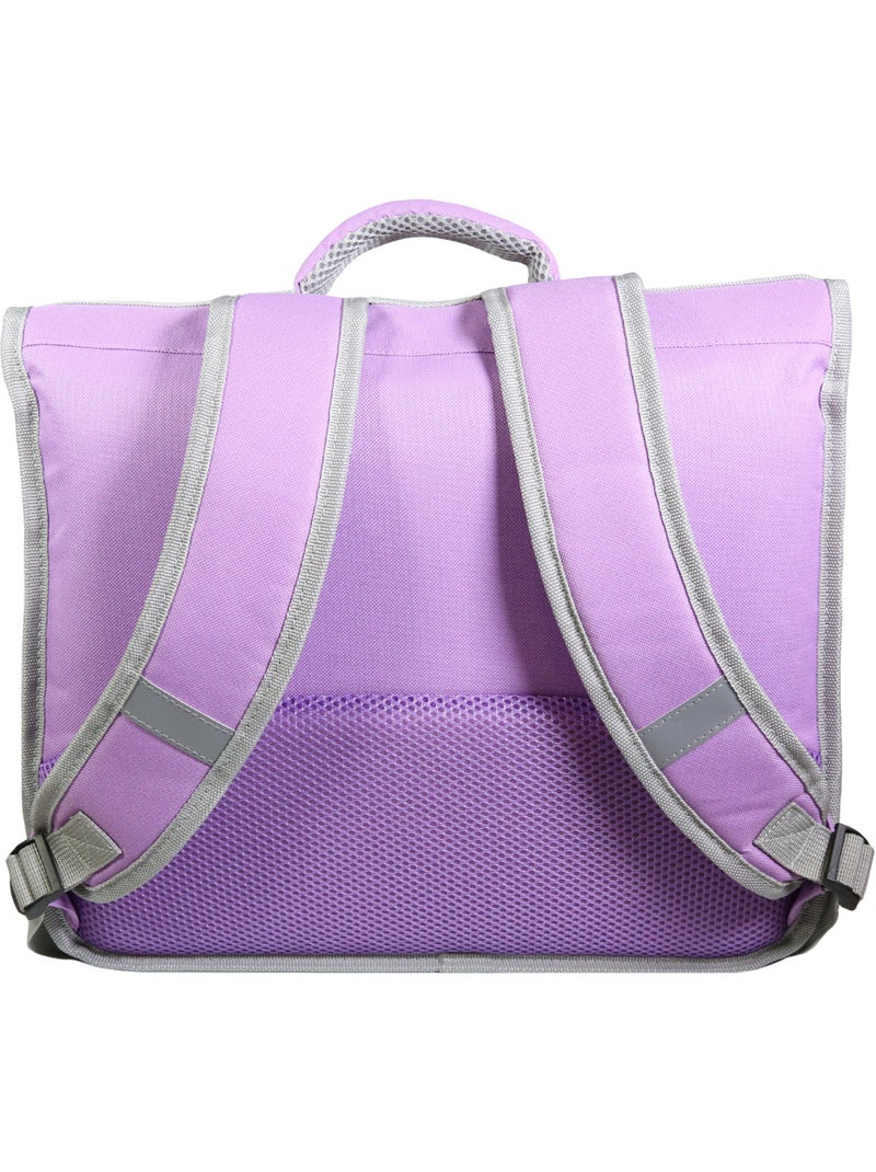 BAGTROTTER Cartable 38 cm Princesses Violet Fleurs Violet - Kiabi
