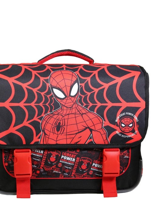 BAGTROTTER Cartable 38 cm Spider-Man Noir - Kiabi