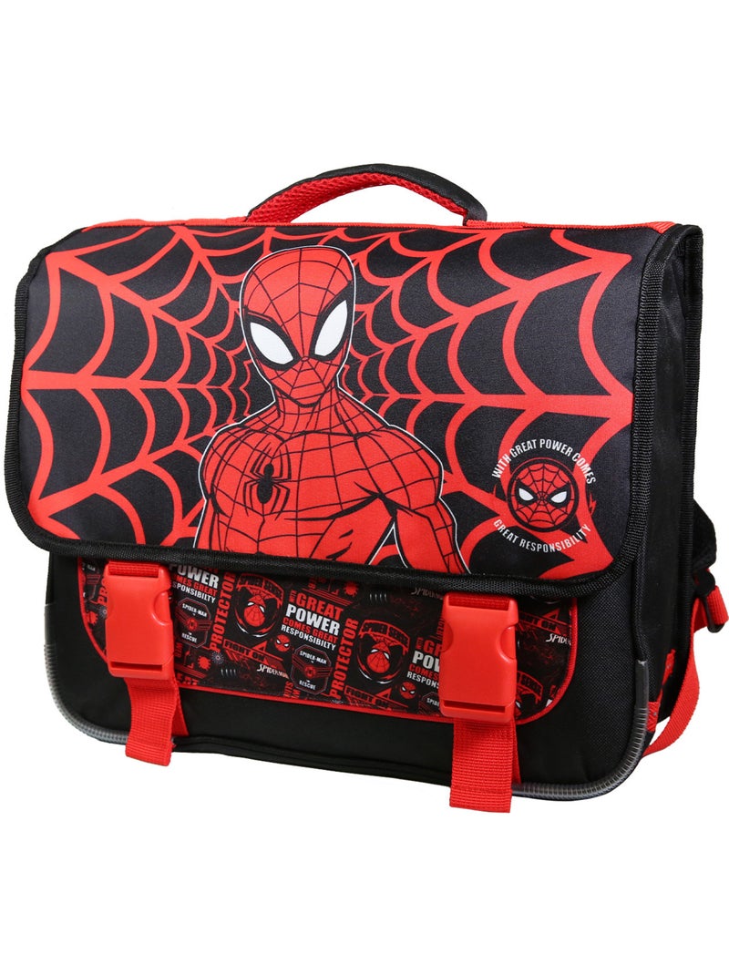 BAGTROTTER Cartable 38 cm Spider-Man Noir Noir - Kiabi