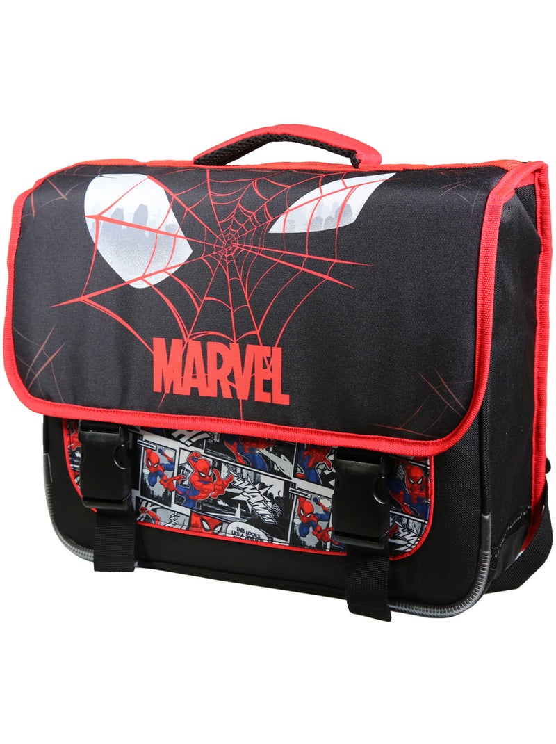 BAGTROTTER Cartable 38 cm Spiderman Noir Toile d'araignée Noir - Kiabi