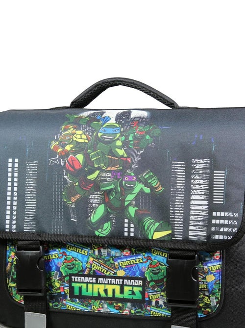 BAGTROTTER Cartable 38 cm Tortues Ninja Noir - Kiabi