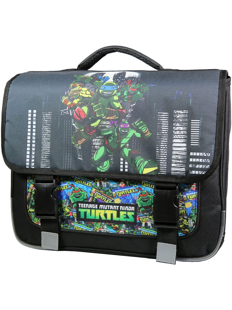 BAGTROTTER Cartable 38 cm Tortues Ninja Noir Noir - Kiabi
