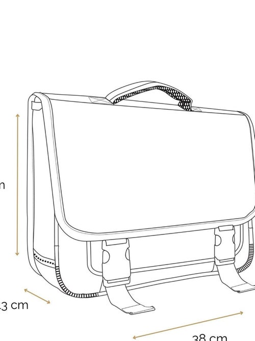 BAGTROTTER Cartable 38 cm Tortues Ninja Noir - Kiabi