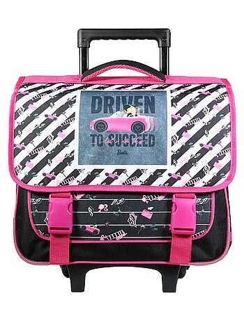 BAGTROTTER Cartable à roulettes 38 cm Barbie Voiture