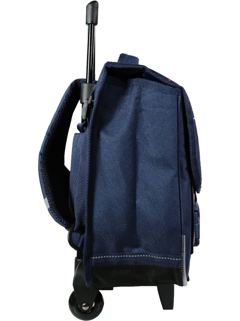 BAGTROTTER Cartable à roulettes 38 cm Cybel Bleu Bleu - Kiabi