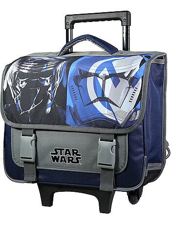 BAGTROTTER Cartable à roulettes 38 cm Disney Star Wars Multicolore