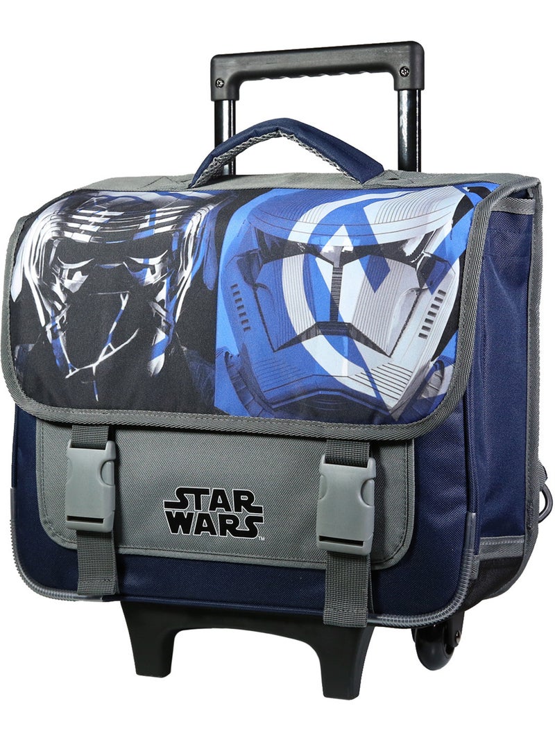 BAGTROTTER Cartable à roulettes 38 cm Disney Star Wars Multicolore Multicolore - Kiabi