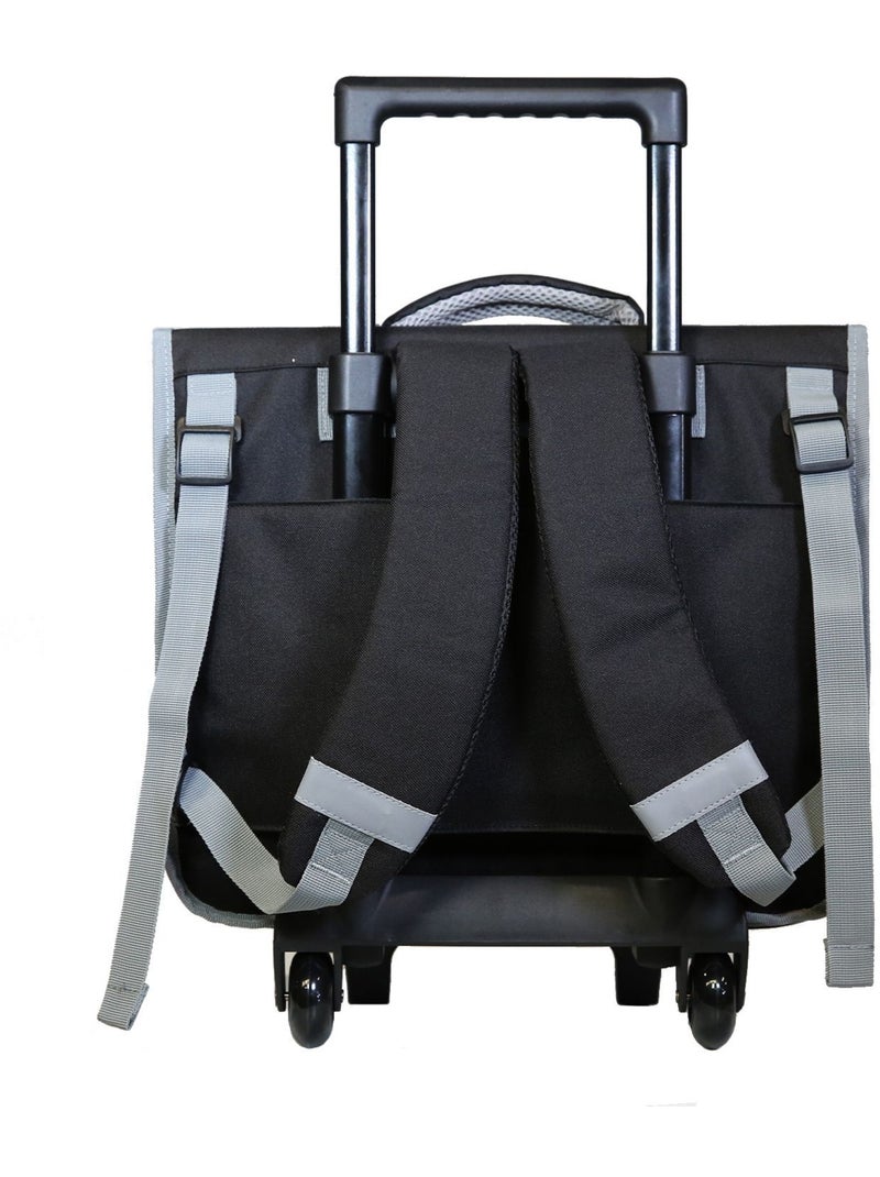 BAGTROTTER Cartable à roulettes 38 cm Disney Star Wars Noir Noir - Kiabi