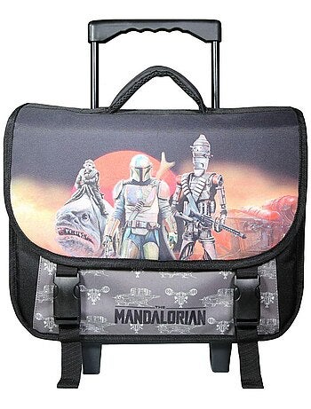 BAGTROTTER Cartable à roulettes 38 cm Disney Star Wars / The Mandalorian Multicolore