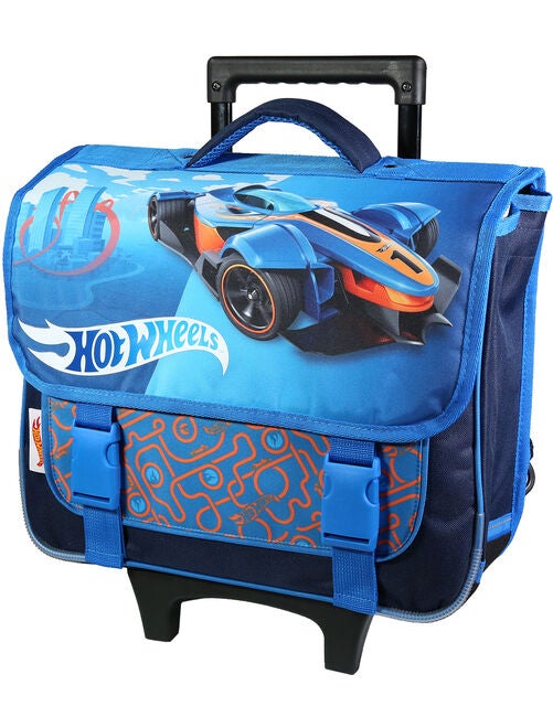 Cartable à Roulettes Bagtrotter Lili Lou – 38 Cm, Rose Chat, Polyvalent Et Sécurisé Pour L’école