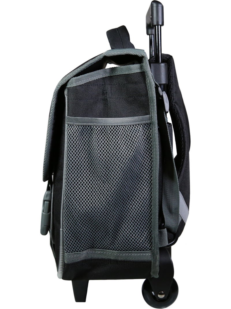BAGTROTTER Cartable à roulettes 38 cm Hot Wheels Multicolore Multicolore - Kiabi