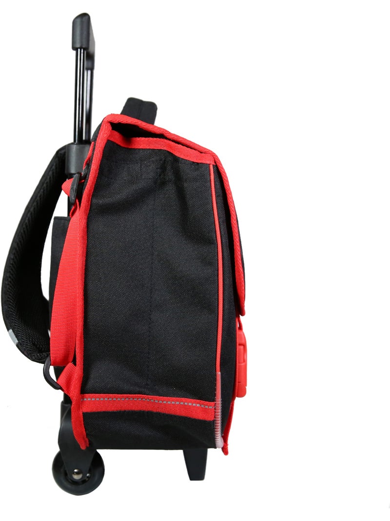 BAGTROTTER Cartable à roulettes 38 cm Jurassic World Dinosaure Noir Noir - Kiabi