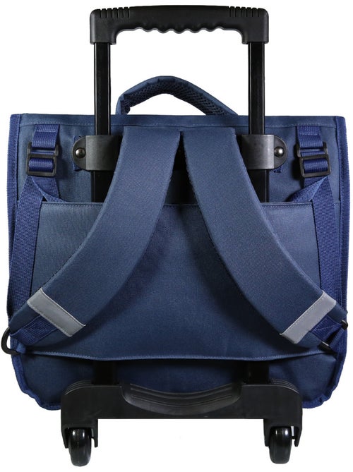 Bagtrotter Cartable à roulettes 38 cm Lili Lou Bleu - Kiabi
