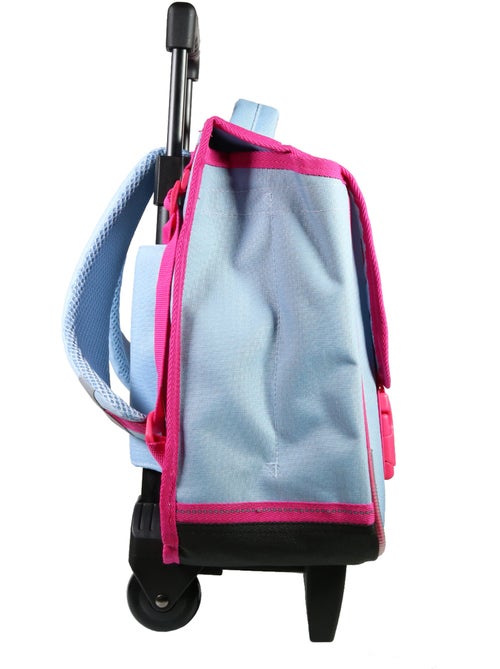 BAGTROTTER Cartable à roulettes 38 cm Lili Lou Chat Rose - Kiabi BAGTROTTER Cartable à roulettes 38 cm Lili Lou Chat Rose - Kiabi