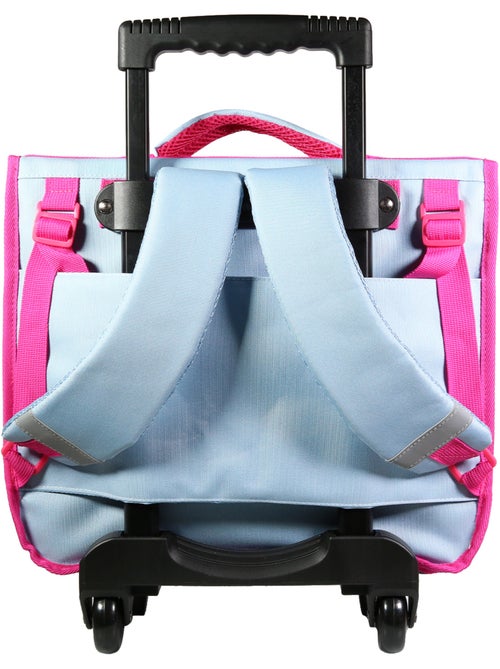 BAGTROTTER Cartable à roulettes 38 cm Lili Lou Chat Rose - Kiabi BAGTROTTER Cartable à roulettes 38 cm Lili Lou Chat Rose - Kiabi