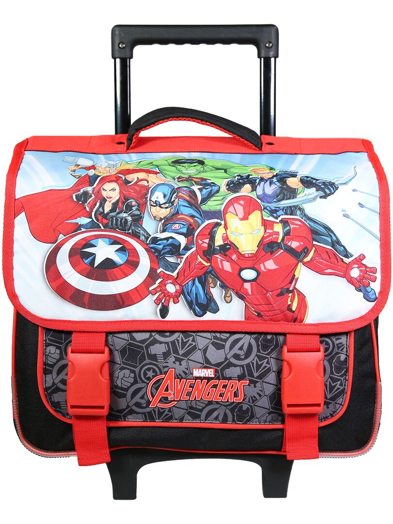 BAGTROTTER Cartable à roulettes 38 cm Marvel Avengers Multicolore Multicolore - Kiabi