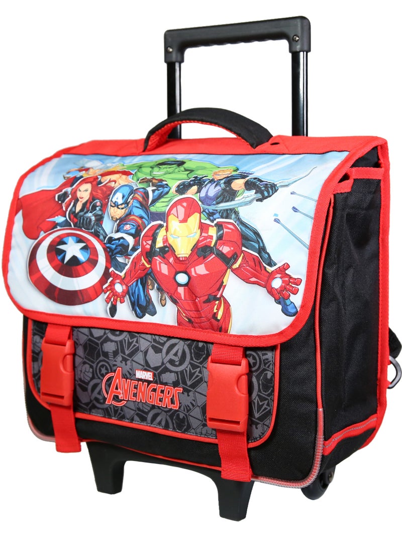 BAGTROTTER Cartable à roulettes 38 cm Marvel Avengers Multicolore Multicolore - Kiabi