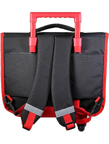 BAGTROTTER Cartable à roulettes 38 cm Minecraft Noir