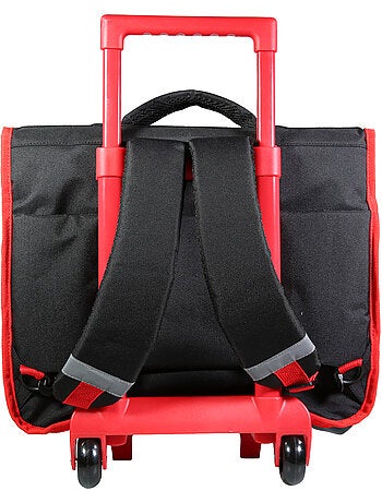 BAGTROTTER Cartable à roulettes 38 cm Minecraft Noir