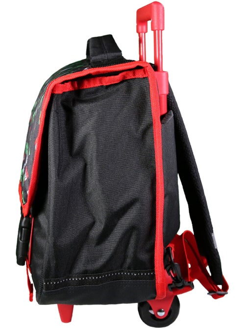 BAGTROTTER Cartable à roulettes 38 cm Minecraft Noir - Kiabi