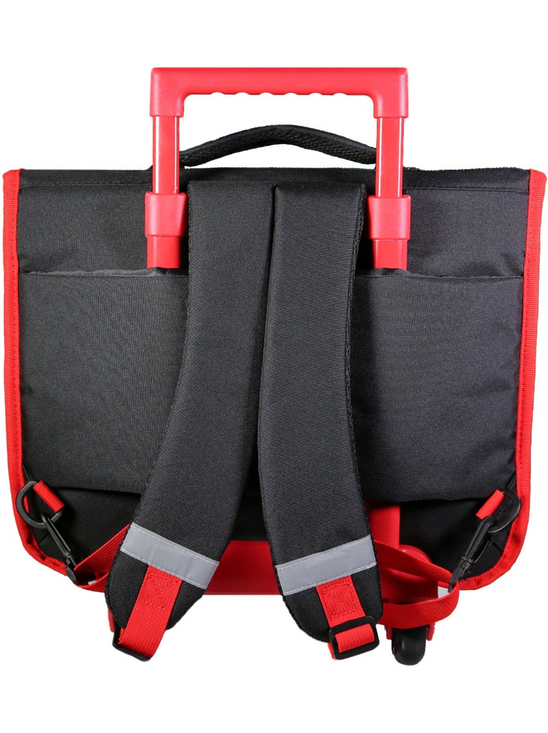 BAGTROTTER Cartable à roulettes 38 cm Minecraft Noir Noir - Kiabi