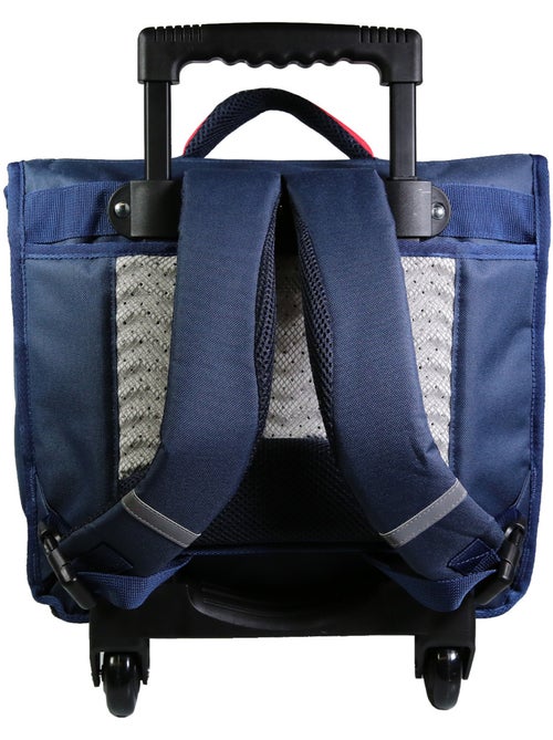 BAGTROTTER Cartable à roulettes 38 cm Phileas Bleu USA - Kiabi