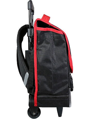 BAGTROTTER Cartable à roulettes 38 cm Spider-Man Noir Toile d'araignée