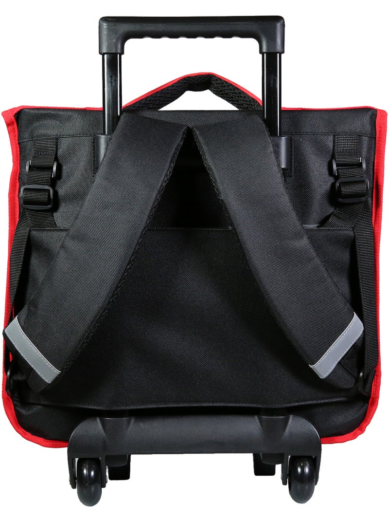 BAGTROTTER Cartable à roulettes 38 cm Spider-Man Noir Toile d'araignée Noir - Kiabi
