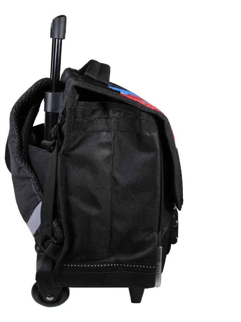 BAGTROTTER Cartable à roulettes 38 cm Spiderman Bleu Bleu - Kiabi