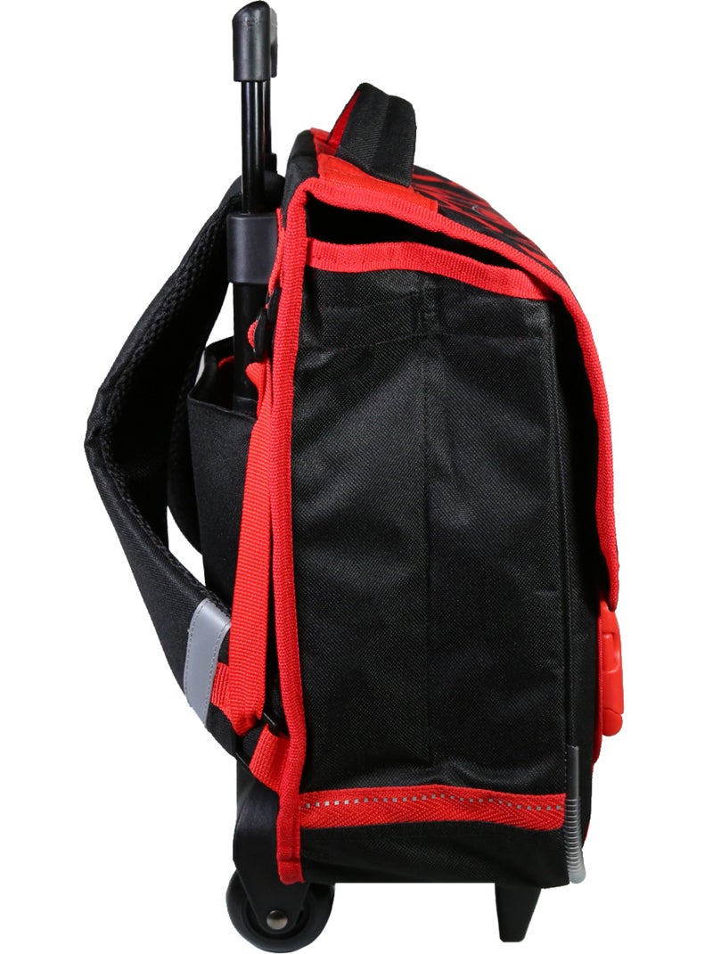BAGTROTTER Cartable à roulettes 38 cm Spiderman Noir Noir - Kiabi