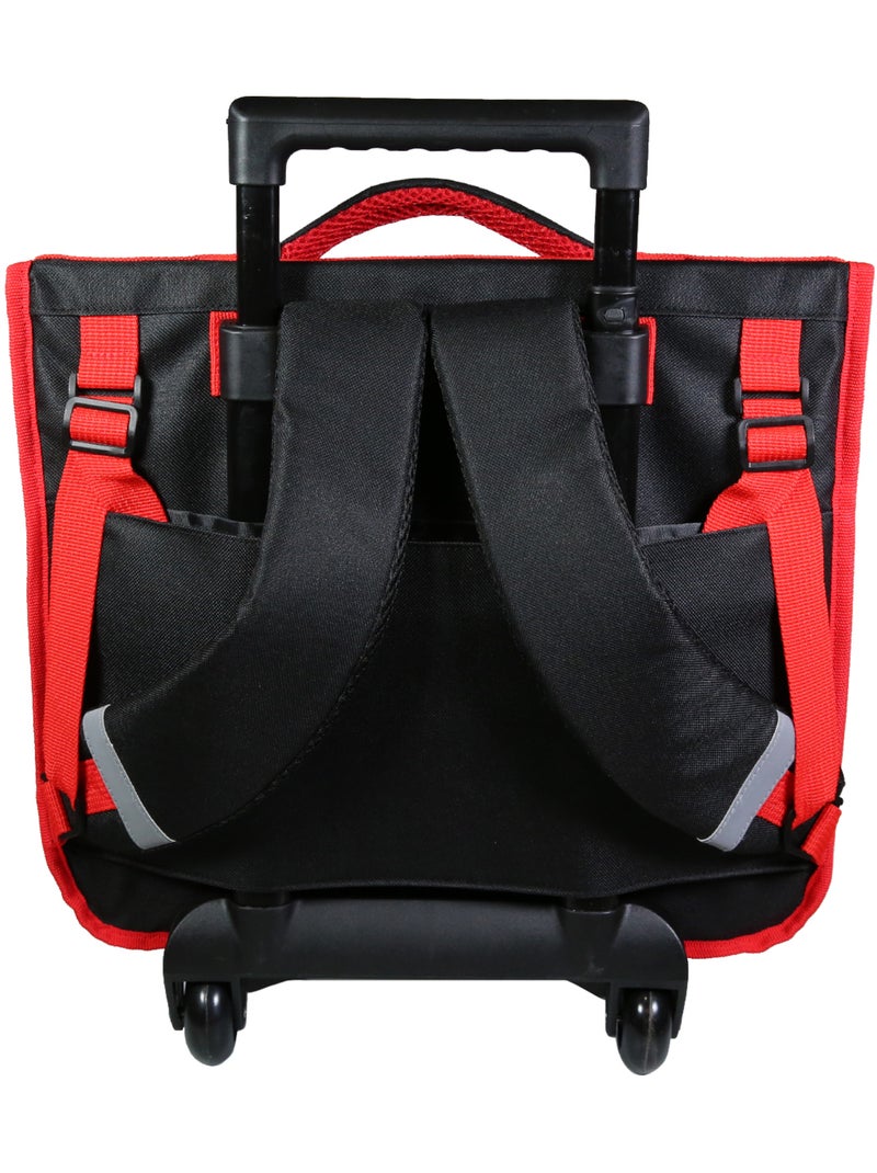 BAGTROTTER Cartable à roulettes 38 cm Spiderman Noir Noir - Kiabi