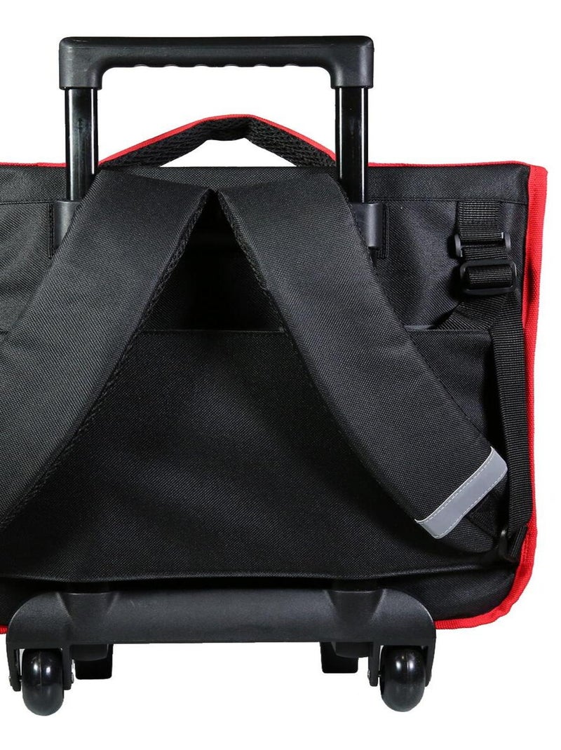 BAGTROTTER Cartable à roulettes 38 cm Spiderman Noir Toile d'araignée Noir - Kiabi
